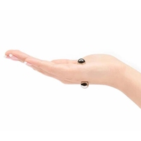 YICAI Billes Aimantées en Acier Inoxydable, Faux Piercings de Nez, Lèvre (Labret), Téton, Septum Magnétique à Clipser, Bijoux de Corps sans Perçage