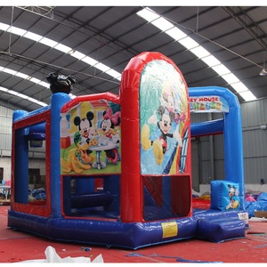 Nuevo castillo inflable de <span class=keywords><strong>Mickey</strong></span> Mouse para niños, fiesta al aire libre, casa de rebote inflable comercial - Product Image 3