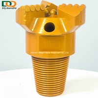 Prix usine DQ Diamond PDC Cutter Drill Bit 3 4 Wings Matrix Steel Body Drag Bit pour l'exploitation minière souterraine, le pétrole, le gaz et les puits d'eau
