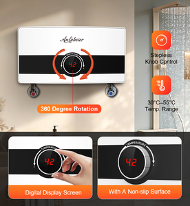 Calentador de Agua Instantáneo Eléctrico de 220v y 5.5kw, Moderno, Vertical, de Nueva Tecnología, Calentamiento Rápido, para Instalar Bajo el Fregadero - Product Image 4