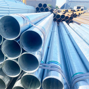 Tubo de Aço Galvanizado de Grande Diâmetro 400dn 10 Gauge Dn250 Dn50 Dn20 60mm 40mm 20mm Tubo Redondo de Aço Galvanizado a Quente - Product Image 4