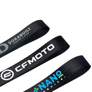 卸売 高品質 ナイロンカラビナキーホルダー 3Dデジタル印刷 リストストラップ カスタムショートランヤードキーチェーン ポータブル 歓迎 - Product Image 3