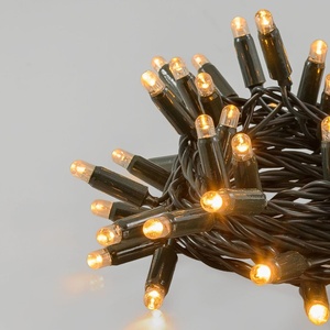 Green PVC Glue Filled IP67 Waterproof LED String <b>Lights</b> 100M 1000 LEDs Warm White Christmas Outdoor Lighting AC 85-265V - Product Image 3