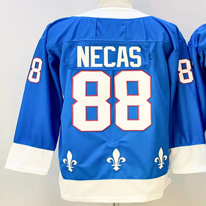 Maillots de hockey cousus pour hommes Nathan MacKinnon <span class=keywords><strong>Martin</strong></span> Necas Peter Forsberg Gabriel Landeskog Cale Makar Joe Sakic Valeri Nichushkin - Product Image 4