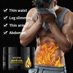 Private Label Belly Fat Burner Sweat Enhance Hot Cream Slimming Fat Burn Body Shaping Weight Loss Anti Cellulite Slimming Cream