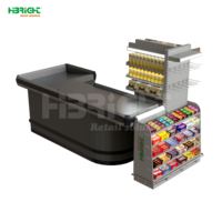 Centro de Soluciones de Venta Minorista Global, Estación POS Highbright Modelo HBE-CC, 2 Compartimentos, Duradera, Ecológica, con Gestión de Cables Integrada