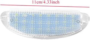 Eclairage de plaque d'immatriculation à LED pour Renault <span class=keywords><strong>Clio</strong></span> II 1998-2005 & Twingo I 1993-2007 New 12V Car Rear Tag Lamp Assembly - Product Image 4