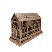 Tirelire en métal de haute qualité, ancienne tirelire de la banque nationale, collection de pièces de monnaie, vente en gros personnalisée en Chine