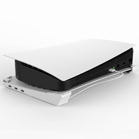 Supports de stockage horizontaux pour lecteur PS5/numérique avec support Portable 4 USB pour Base de support horizontale de Console PS5