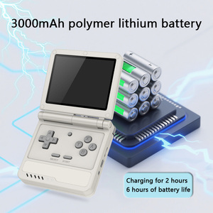 Nouvel appareil de jeu Powkiddy V90s 64 bits avec plus de 15 000 <span class=keywords><strong>jeux</strong></span> classiques, écran de 3,5 pouces, système open source, Wi-Fi intégré, 64 Go, émulateur de 20 <span class=keywords><strong>jeux</strong></span> - Product Image 6