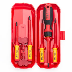 8-teiliges austauschbares VDE-Isolierschraubendreher-<span class=keywords><strong>Set</strong></span> für Elektro- und Elektriker - Product Image 4