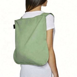 Wholesale Eco-Friendly Large Cotton Canvas Folding Travel <b>Backpack</b> Custom Printed Logo Shopping Tote Bag New Shopping Bags - Product Image 4