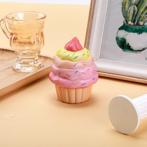 En gros, Jouet anti-stress en PU à rebond lent, en forme de cornet de crème glacée simulé, le plus vendu - Product Image 6