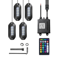 Kit d'éclairage d'ambiance LED sans fil CIGO, état neuf, éclairage d'angle, 12V, IP65, étanche, multicolore, pour voitures, tout-terrain
