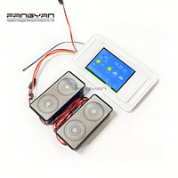 12V 5A 60W Tuya 4G APP Contrôle WIFI Connexion CCT Trois Couleurs LED Lumière Gradateur Miroir Capteur Tactile Commutateur Pour Miroirs D'hôtel