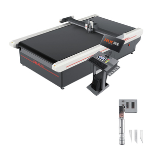 Machine de découpe CNC à couteau oscillant pour tissus et cuir, découpeuse de ceintures en cuir - Product Image 2