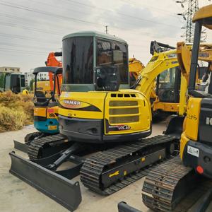 Offre Spéciale bien entretenu utilisé Yanmar ViO55 Mini pelle sur chenilles ViO35 ViO15 ViO80 Machines de construction à vendre pas cher - Product Image 3