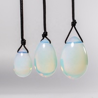 Bâton de plaisir, baguette de massage vaginal, boule magique en cristal, boules de Ben Wa, ensemble d'œufs de Yoni en opale pour femmes, exercices de Kegel