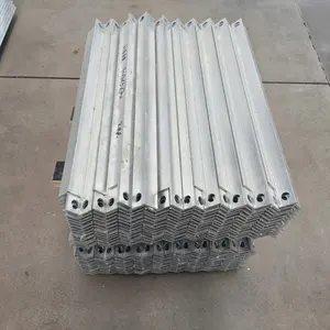 Galvanized Steel Cross arm Electric Cross Arm Hot-dip Galvanized Steel Cross Arm Line Fitting hot selling Pressing plate