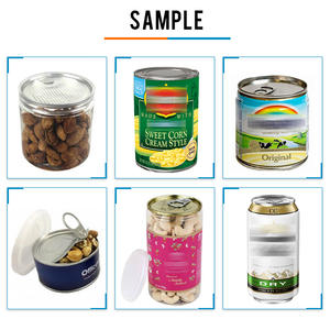 반자동 토마토 소스 알루미늄 주석 캔 실러 씰링 기계 - Product Image 2