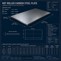 Plat Baja Karbon Canai Panas ASTM A36 Q235B SS400 S235JR 3-20mm Finishing Hitam Pabrik, Potong Sesuai Ukuran untuk Konstruksi