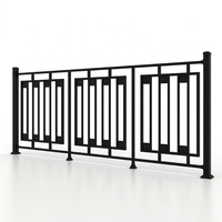 Panneau de clôture en acier galvanisé et aluminium, couleur personnalisée, revêtement en poudre, treillis métallique antirouille, portails pour escalier et balcon
