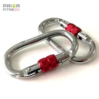   Mousquetons de sécurité certifiés 25KN pour hamacs de yoga, camping, suspension – Conception robuste et légère avec verrouillage par torsion