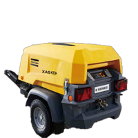 Compresseurs d'air mobiles portables diesel à vis refroidis par air Atlas Copco XAHS 38Kd XAS 58Kd XATS XAHS88 XAHS186 XAHS350 68Kd