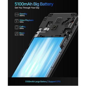手机x 1 Pro 8gb + 128gb夜视5.5 "5100毫安电池安卓13 L1 + L5双频高精度全球定位系统气压计手机 - Product Image 4