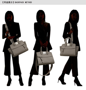 New High Quality Women Messenger Bags for Women Genuine Leather Handbags Crossbody Bags Ladies Shoulder Bags <b>Tote</b> Top-handle - Product Image 3