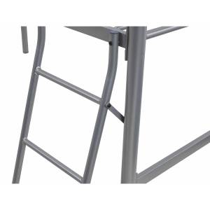 Cama litera moderna de metal LILY, extensible y convertible de individual a tamaño queen, con estructura de hierro duradera, procedente de Turquía, para el hogar y hoteles. - Product Image 5