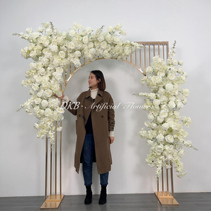 Decoración de mesa Baby Breath camino de mesa de flores artificiales para boda evento Fiesta foto decoración de pared - Product Image 6