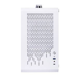 Boîtier de PC de jeu LY New Small Micro ATX Mid Tower avec construction en acier en stock, compatible avec un refroidisseur à eau de 240 mm sur le dessus - Product Image 2