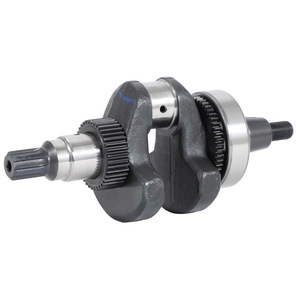 Pièces de moteur diesel refroidi par air 173F 178 192FA 186FA 188F 195F Assemblage de vilebrequin à clavette plate Produit Vilebrequins Paliers de vilebrequin - Product Image 1