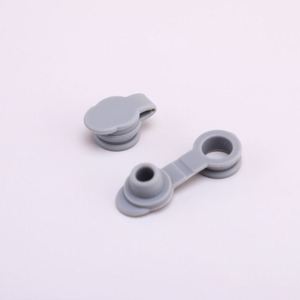 Tapón de Silicona de Grado Alimenticio para Tapas de Vasos, Cubierta Reutilizable para Orificios de Pajitas para Tazas de Café, Tapa de Silicona Antiderrames, Gris - Product Image 4