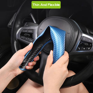 Fundas Universales Antideslizantes de Cuero para Volantes Deportivos de 4 Radios para Coches - Product Image 6