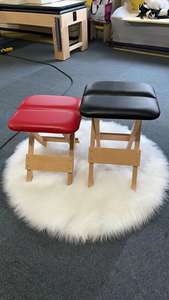 Tabouret de Pilates de Yoga en bois massif doux pliant Portable professionnel pour l'entraînement et l'utilisation en studio Pilates - Product Image 2