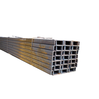 Acier profilé en U laminé à chaud, poutre de profil structurel en C UPN Q235B A36 SS400 S275JR S355JR UPN100-UPN260 6m 9m 12m