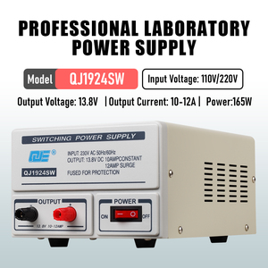 Qje 13.8V 10-12a chuyển mạch cung cấp điện phổ nhỏ gọn DC quy định benchtop cho đài phát thanh thông tin liên lạc AC-DC chuyển đổi năng lượng - Product Image 5