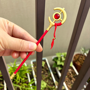 <span class=keywords><strong>Frieren</strong></span> aux funérailles 17cm Mini Staff Jouets en alliage de zinc - Product Image 3