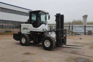 סין מחוץ לכביש מלגזה 4x4 x4 מלגזה מלגזה חשמלי לשדות - Product Image 3