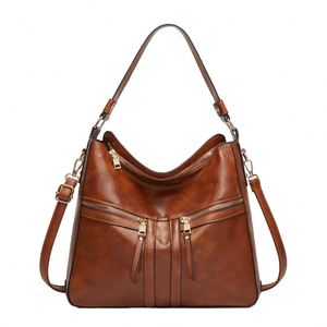 Sac fourre-tout élégant pour femme, grande capacité, sac à bandoulière carré à chaîne, imperméable et portable, sac de soirée - Product Image 1