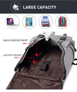 Sac à dos de voyage personnalisé de grande taille, imperméable, multifonctionnel, mochila, sac à dos d'étudiant, sport, loisirs, école - Product Image 3