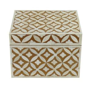 Cajas de MDF con Incrustaciones de Hueso al por Mayor, Diseño Geométrico, Madreperla Verde, Vajilla Decorativa Pulida, Estilo Americano Lametierartz - Product Image 2