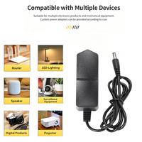 Adaptateur d'alimentation fiable pour appareil de beauté, prix d'usine, personnalisé, 12V 1A, 9V 1.5A, 24V 0.5A, prise EU US UK, 100V-240V