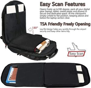 Nuovo Stile Zaino <span class=keywords><strong>per</strong></span> Studenti e Adolescenti con Ampio Scomparto <span class=keywords><strong>per</strong></span> Laptop, Impermeabile e di Grande Capacità - Product Image 2