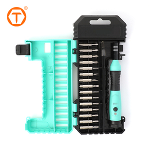 17pcs Universal Slotted <b>Torx</b> Bit Head Screw Driver Kit De Destornilladores Led Light <b>Screwdriver</b> Set for Watch, Toy, Cell Phone, - Product Image 1