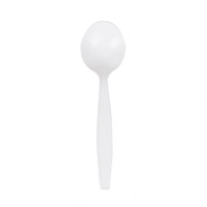 Cuchara Desechable Biodegradable de PLA de 6 Pulgadas, Envasada Individualmente, 100% Compostable, Resistente a Altas Temperaturas - Product Image 2