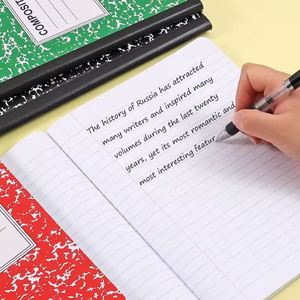Cuadernos para Estudiantes en Venta Directa de Fábrica, Tamaño B5, Logotipo Personalizado, Lomo Reforzado Cosido, Rayado Ancho, 100 Hojas, Cuadernos de Composición - Product Image 2