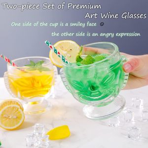 Vaso de Vidrio para Cócteles Estilo Hawaiano de 500 ml (17 oz), Hecho a Máquina, para Fiestas, Vino, Whisky, Bebidas - Ideal para Mojito, Grimace, Bebidas Tiki - Product Image 2
